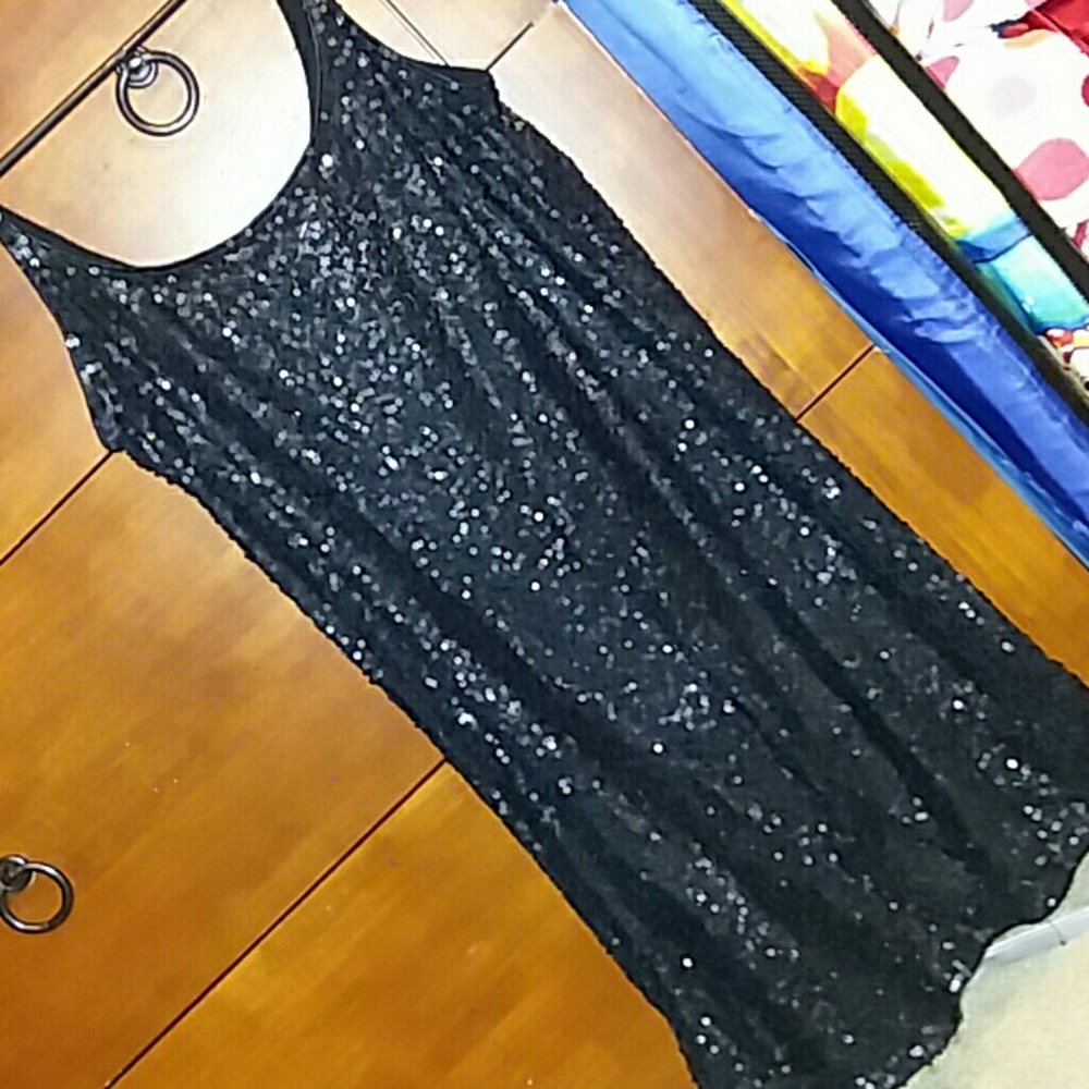 Sequin Tank Top
