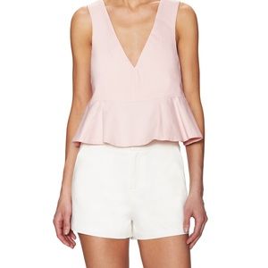 Alexis "Sawyer" Peplum Top BNWT