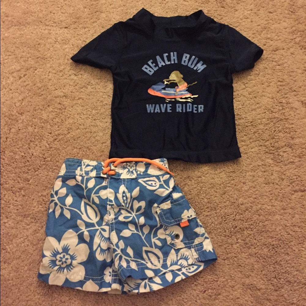 Carters Bathing Suit Set
