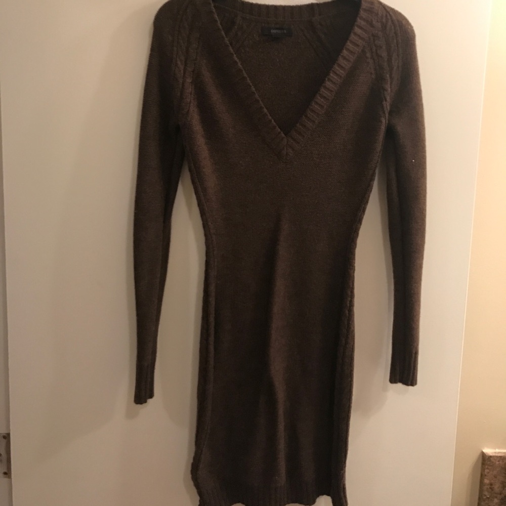 Express sweater dress