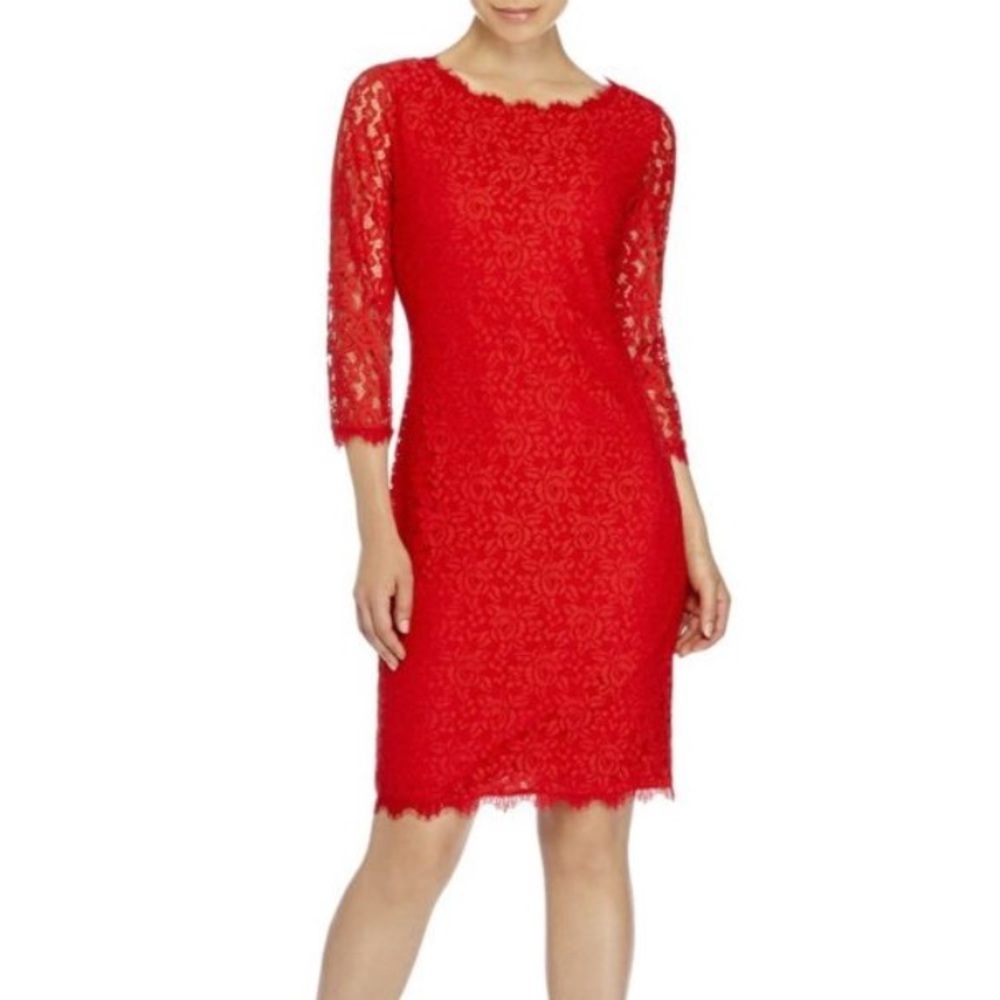 Sold on eBay! DVF Zarita Lace Dress - Picture 2 of 3