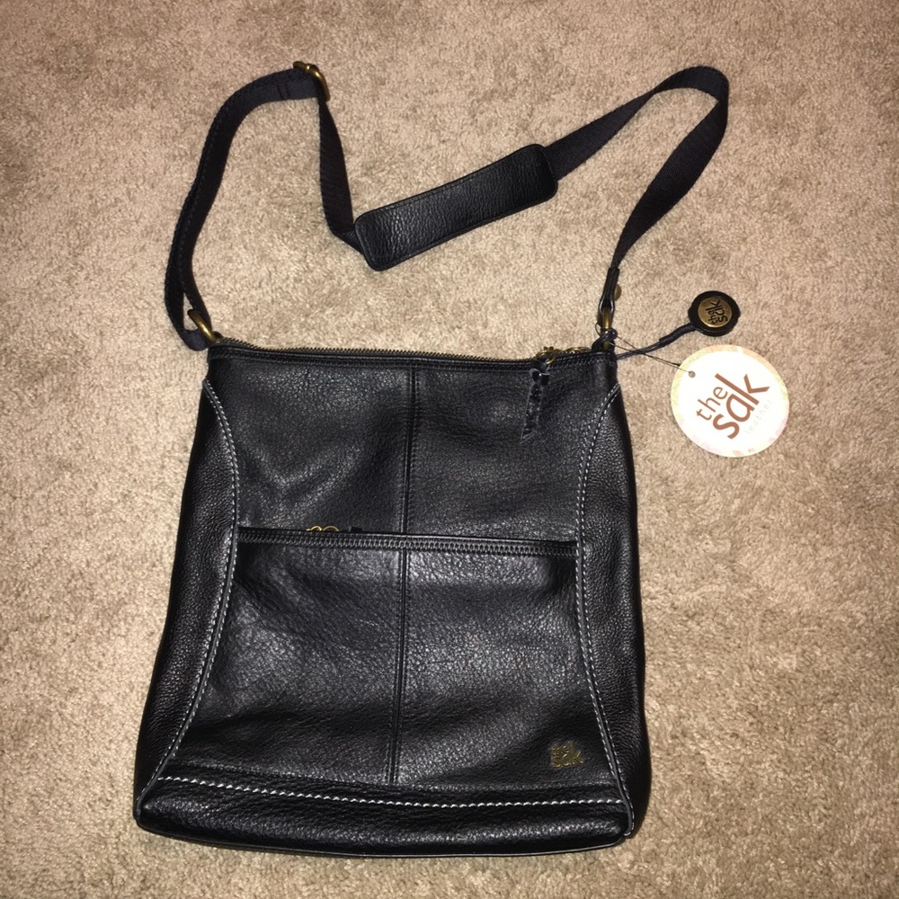 Black Leather Purse
