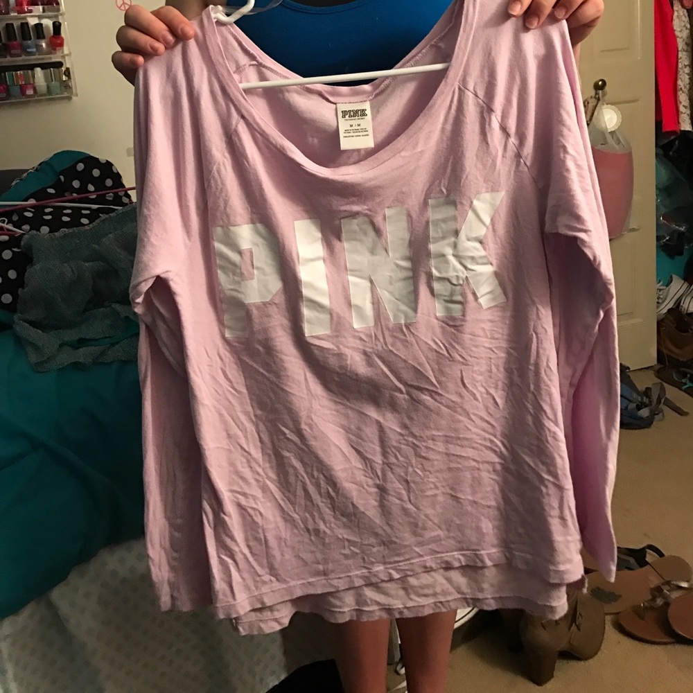 Pink Long sleeve shirt