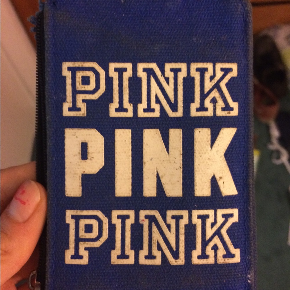 PINK card holder (Add to a bundle)!!