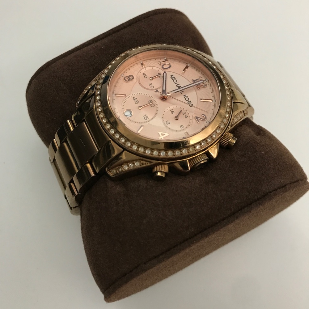Michael Kors Blair Rose Gold-Tone Watch MK5263