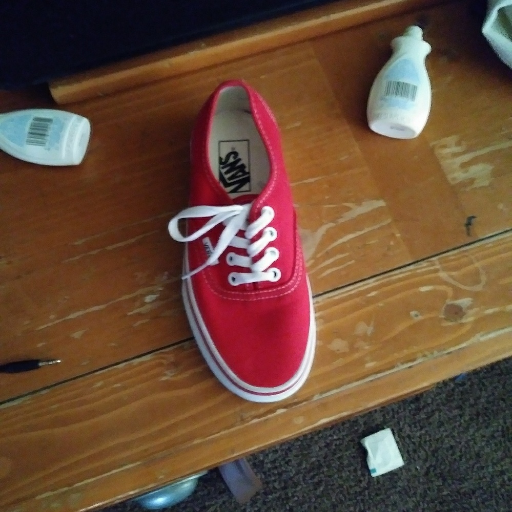 Red Vans - Picture 2 of 3