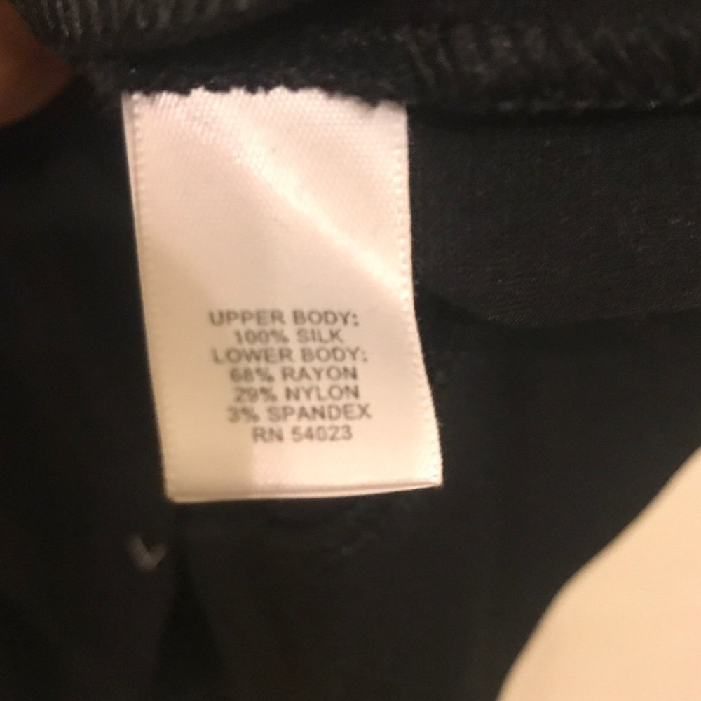 Banana republic black and navy dress - Picture 4 of 4