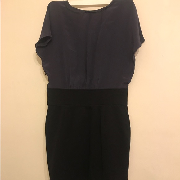 Banana republic black and navy dress - Picture 2 of 4