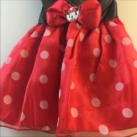 Disney Junior Minnie Toddlers Girls Dress New - Picture 6 of 8