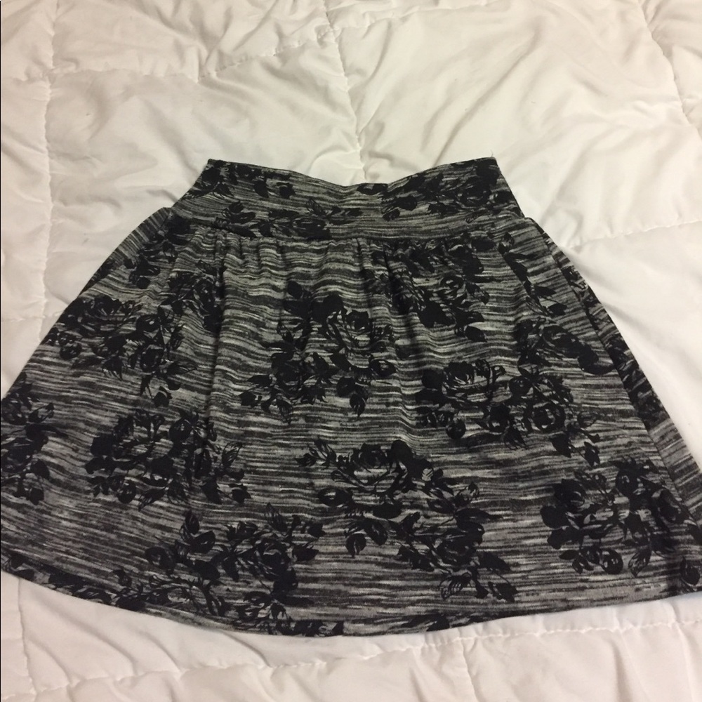 Floral skater skirt