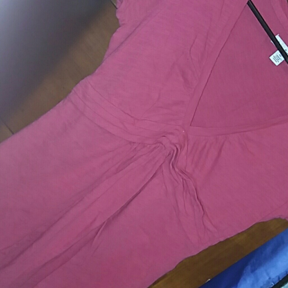 American eagle outfitters pink dress shirt
