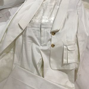 Pink Tartan Pant Suit SIZE 4