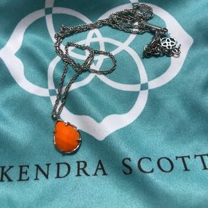 Orange- Kendra Scott necklace