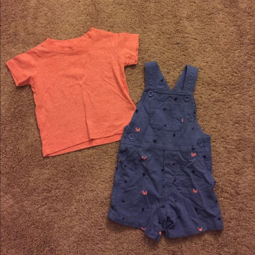 Carters Overall Set