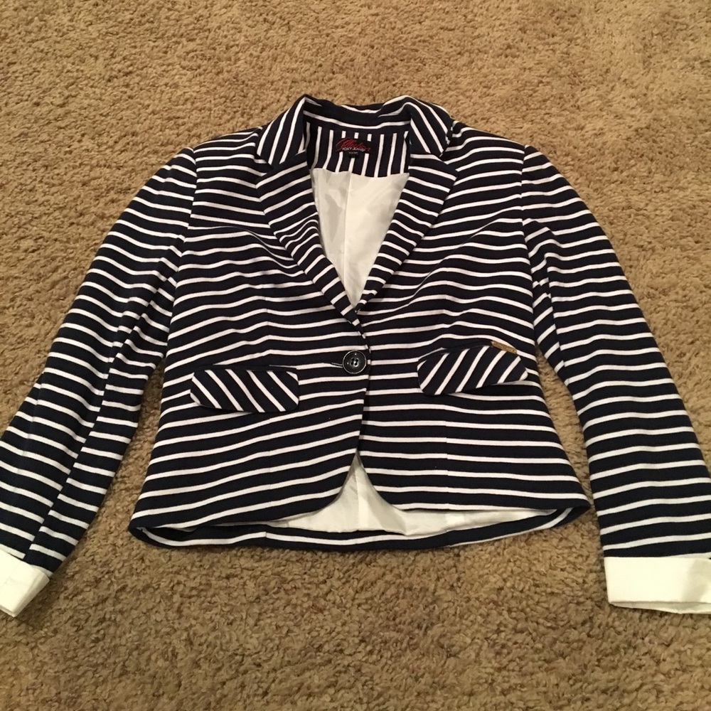 Striped Blazer