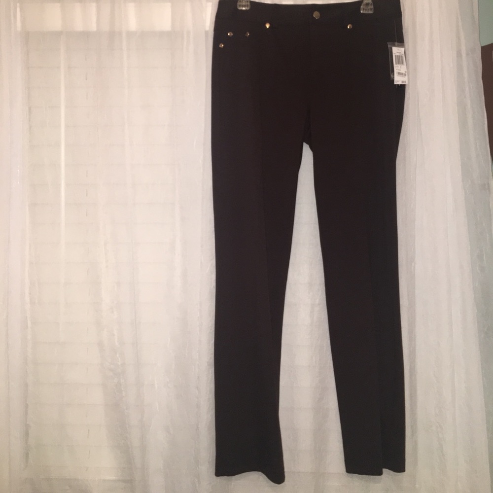 Brown work attire pants