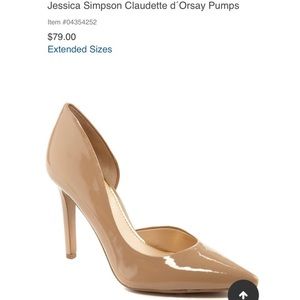 Jessica Simpson Claudette d´Orsay Pumps