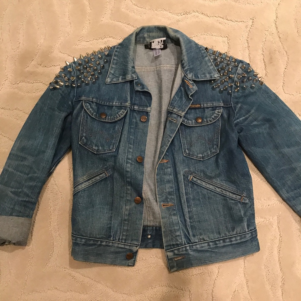 The Ragged Priest Vintage Studded Jean Jacket