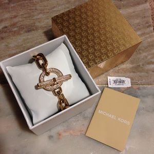 MICHAEL KORS Gold Chain Bracelet