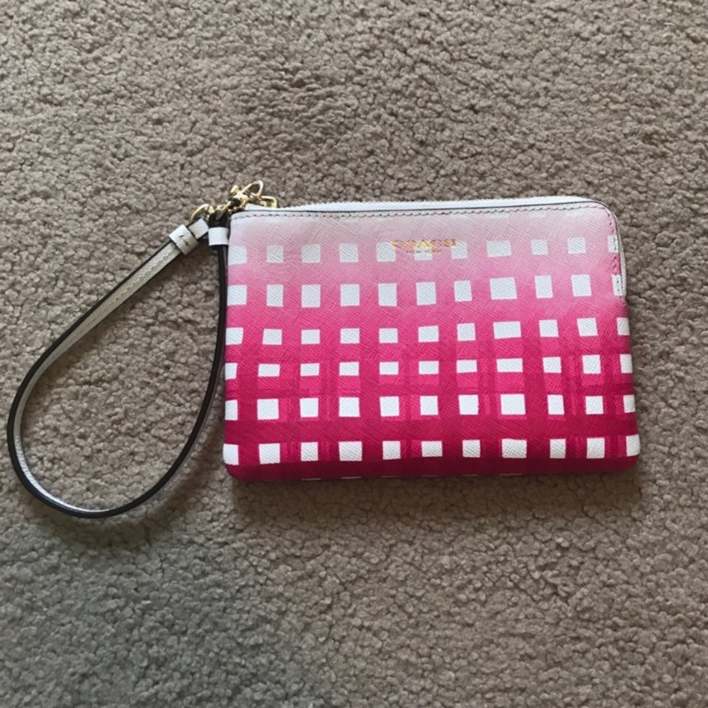 Coach wristlet