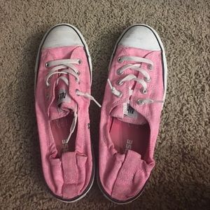 Pink converse chuck taylors