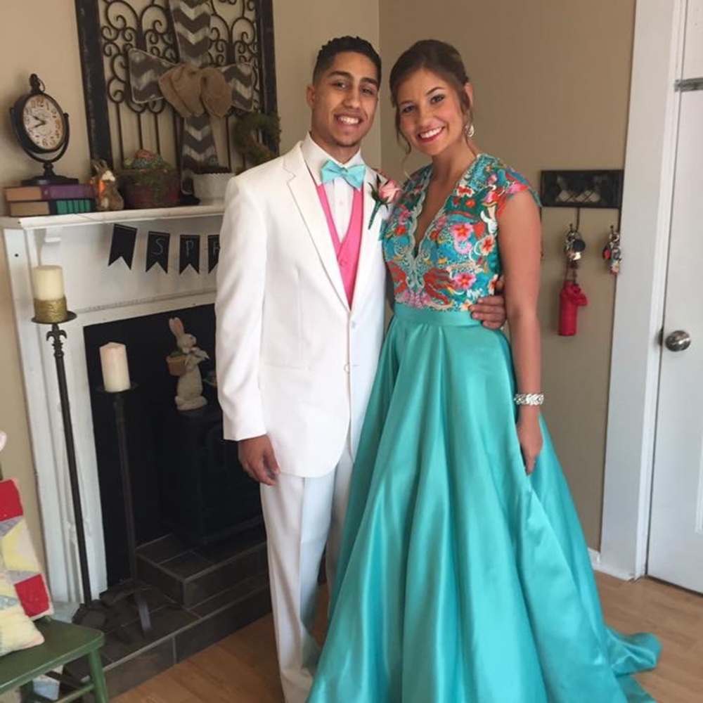 Angela and Alison prom dress