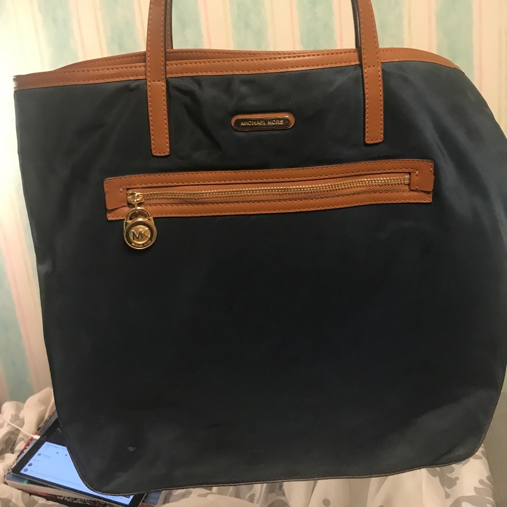 Michael Kors Navy Blue Tote