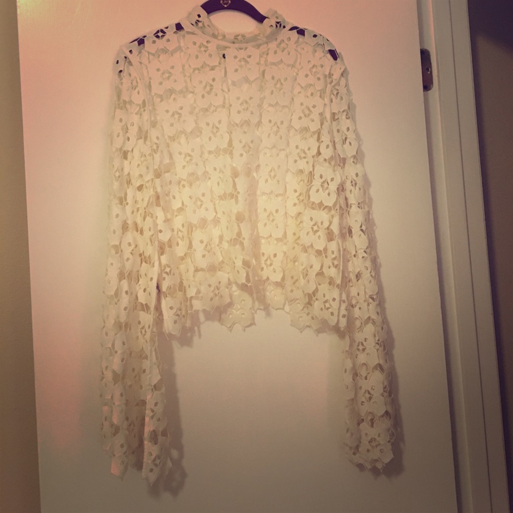 Lacy sweater