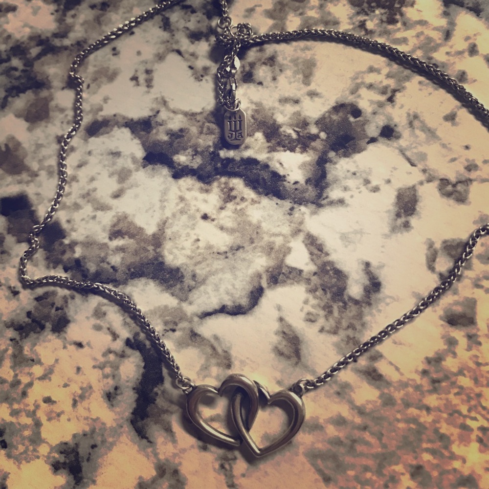 *PRICE REDUCED* James Avery double heart necklace