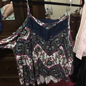 Multicolored Paisley shirt