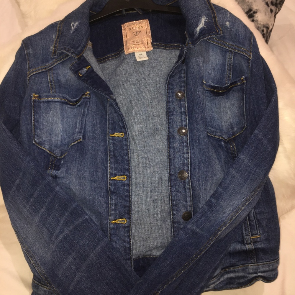 GUESS Jean Jacket SIZE L