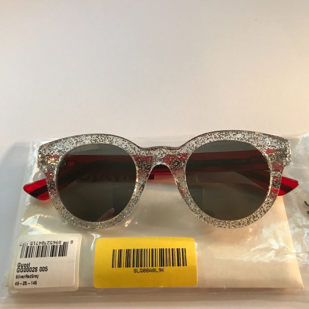 Gucci Sunglasses GG0002S 005 Womens Sunglasses - Picture 1 of 4