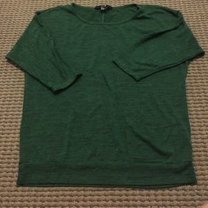 Forever 21 Green light knit top