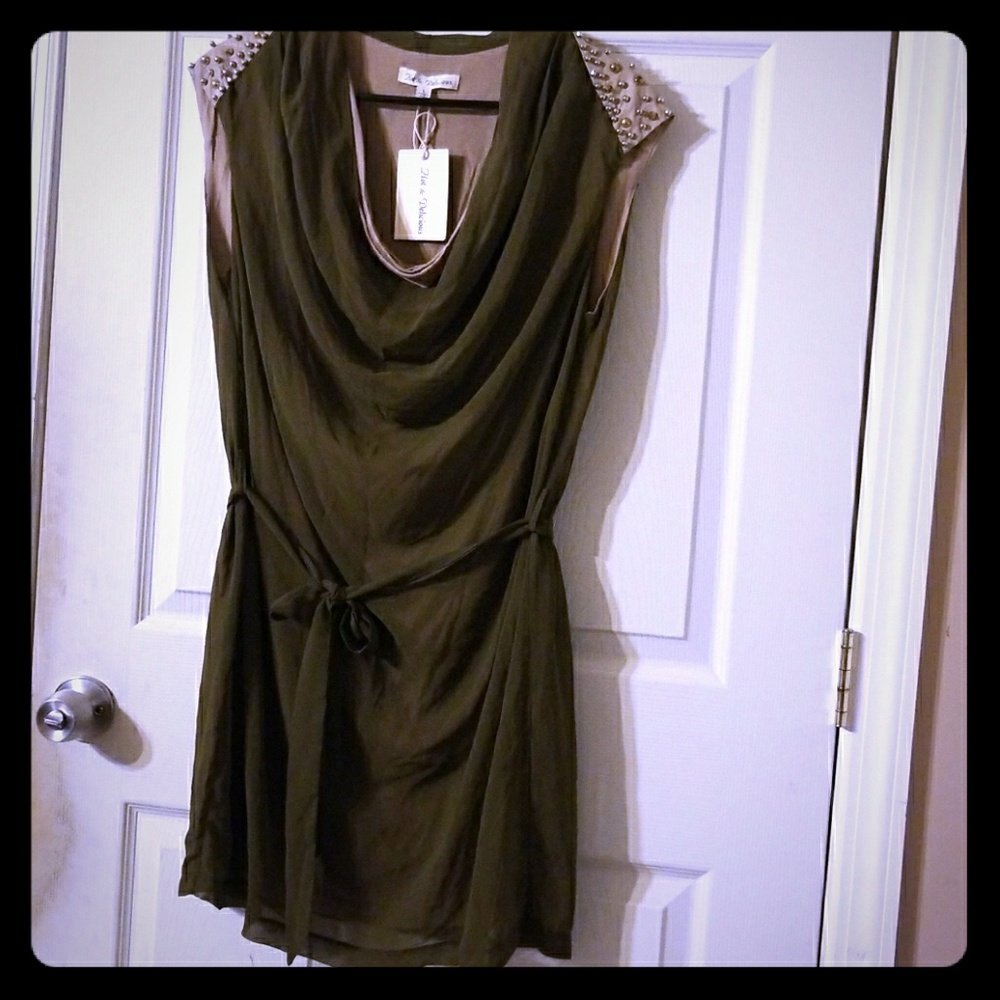 Hot &Delicious Olive dress