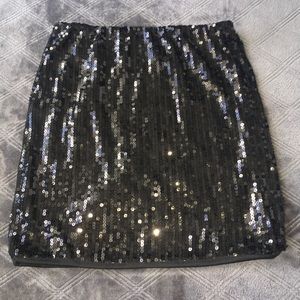 Black pencil skirt