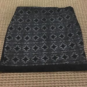 Forever 21 Black Lace mini skirt