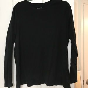 Crew Neck Long Sleeve Tee