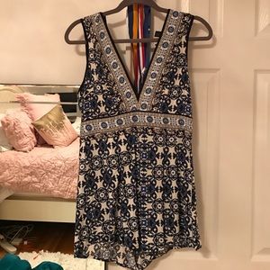 Fun printed romper from forever 21!