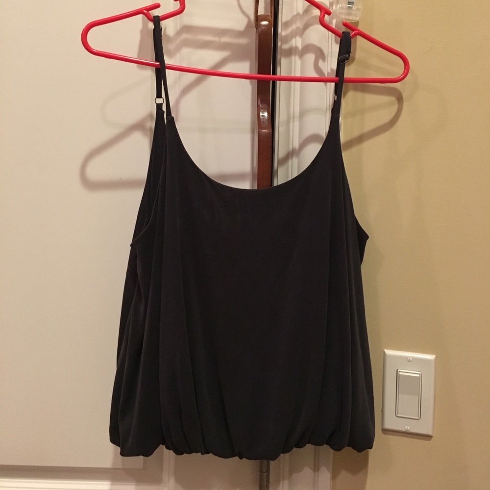 Grey slouch tank