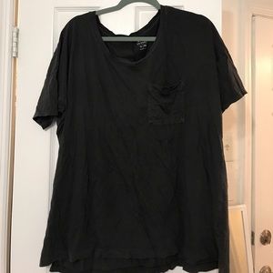 Dark Grey Boyfriend Tee