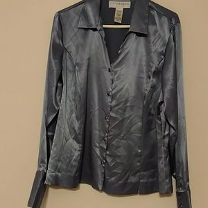 🚫SOLD🚫Sag Harbor Button Down Dressy Blouse