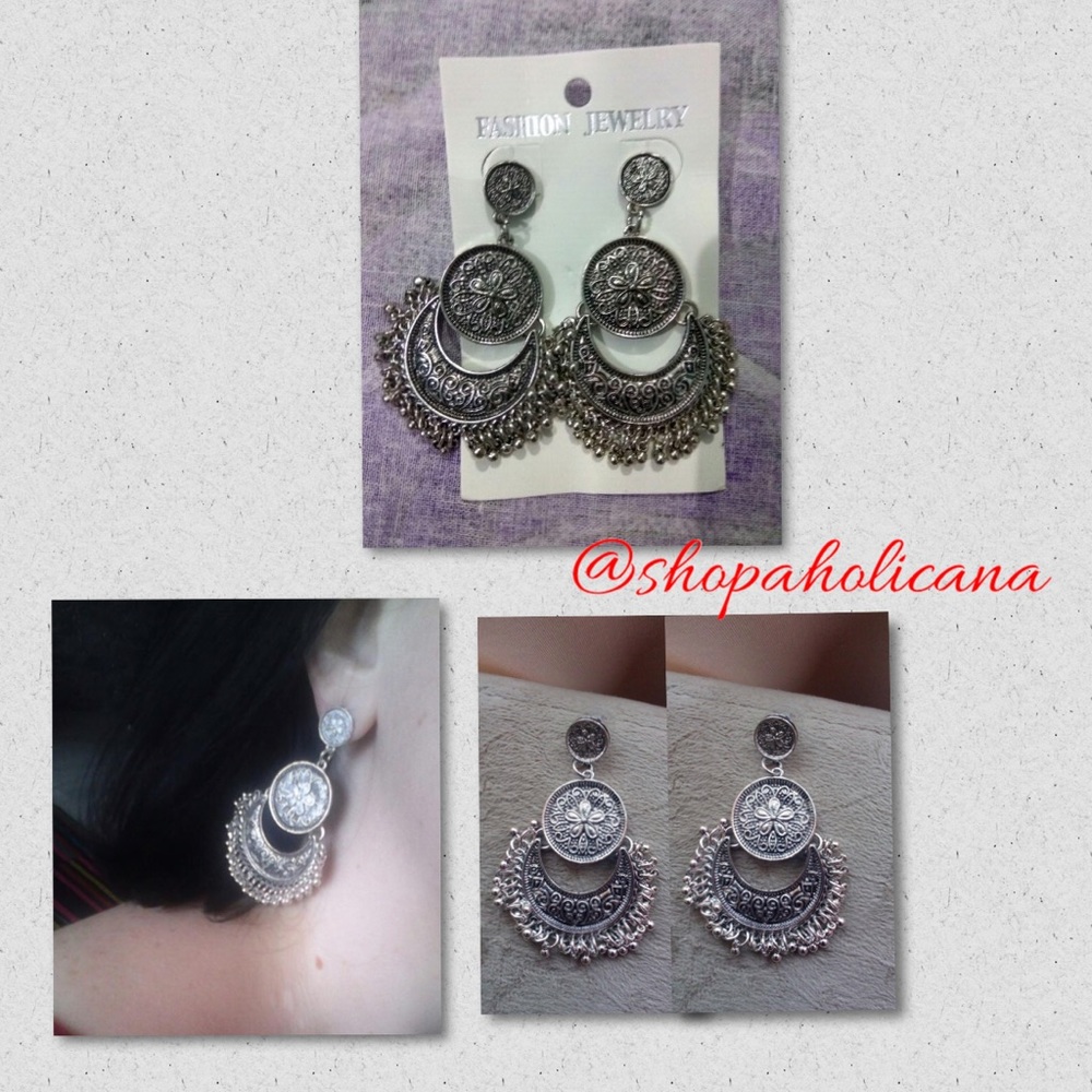 Silver Boho Earrings