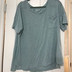 Baby Blue Boyfriend Tee