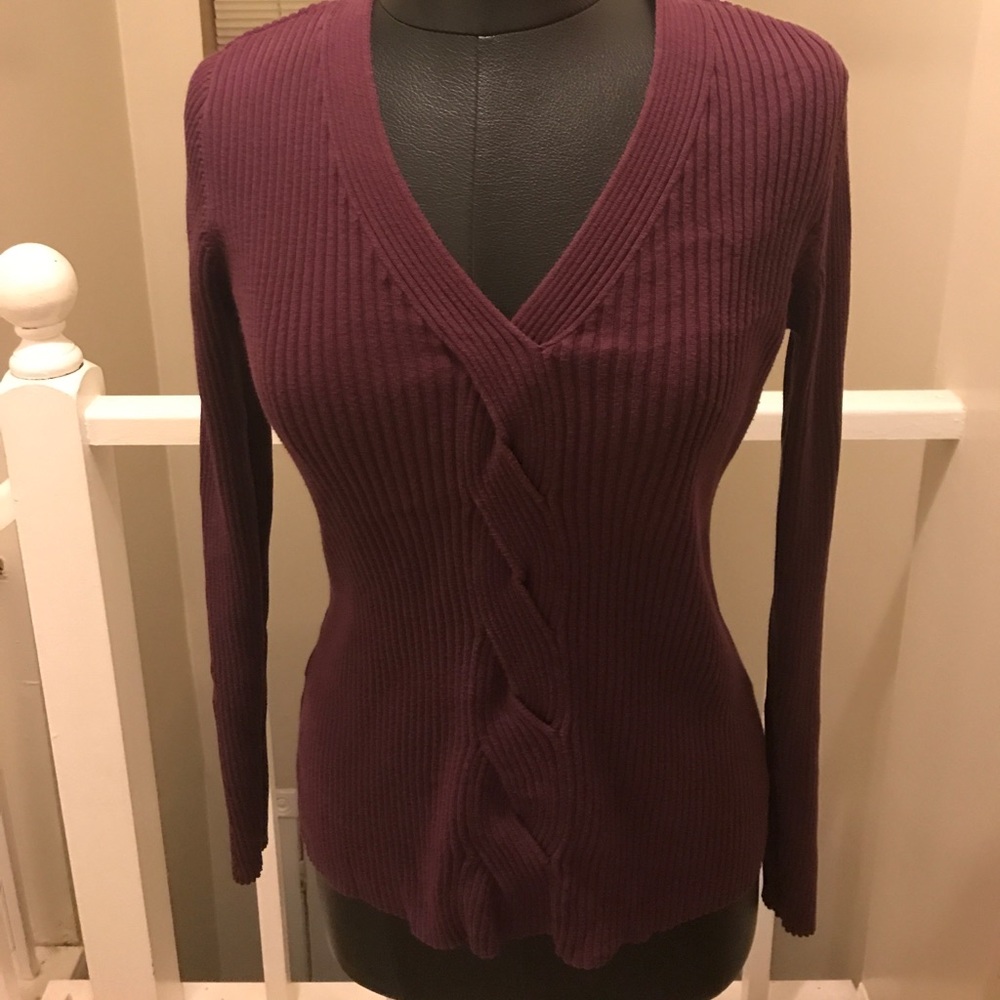 Purple Liz Claiborne Sweater