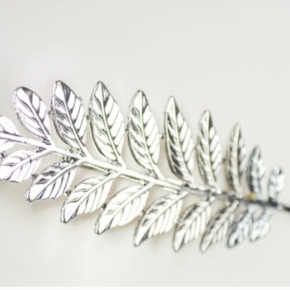 Silver Feather Headband - Picture 3 of 3