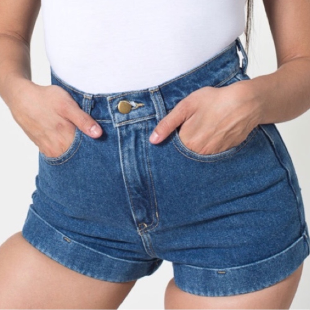 New High waisted classic american apparel shorts
