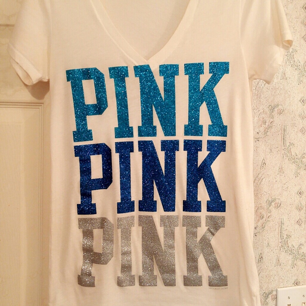 Victoria's Secret PINK Bling T-Shirt!👚💕