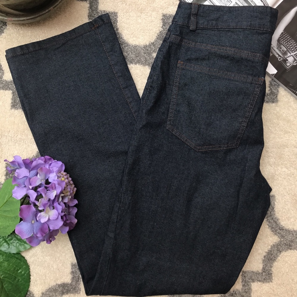 🦋Eileen Fisher dark wash Stretch jeans