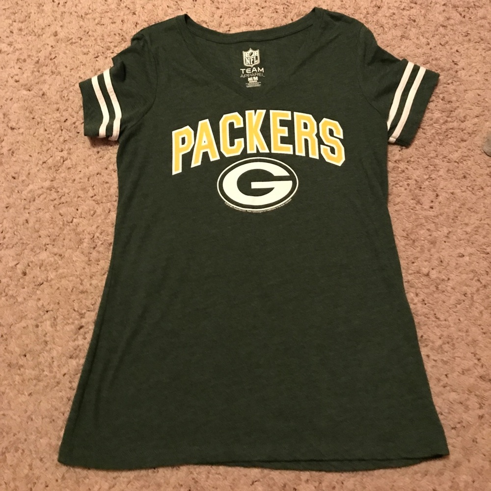 Green Bay Packers V-neck Shirt