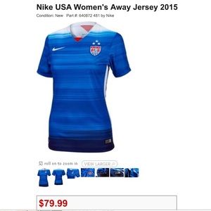 Nike Women's Away soccer jersey